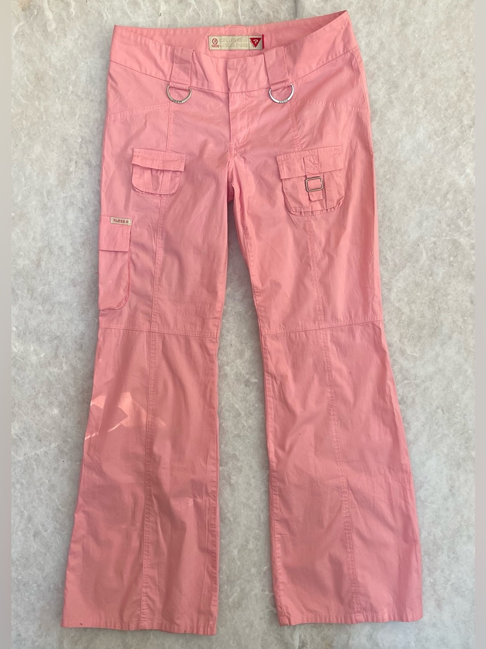 Vintage GUESS Pink Silly Cargo Pants (SKU614)